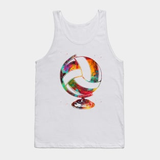 Volleyball Globe Tank Top